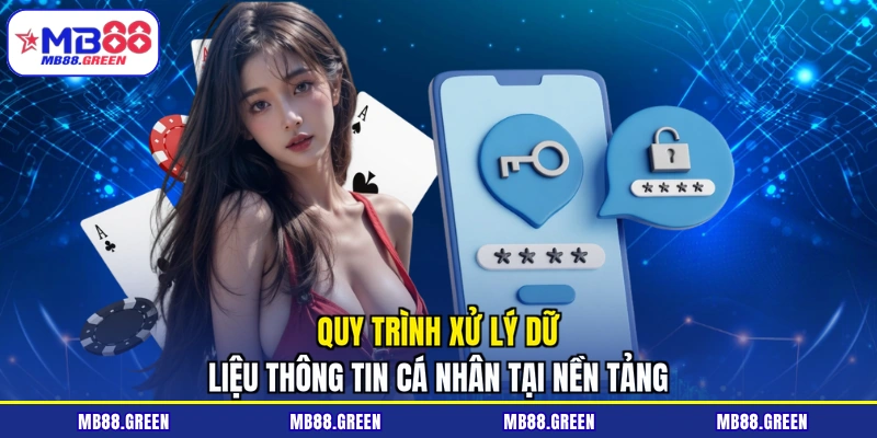 Quy trình xử lý dữ liệu thông tin cá nhân tại nền tảng